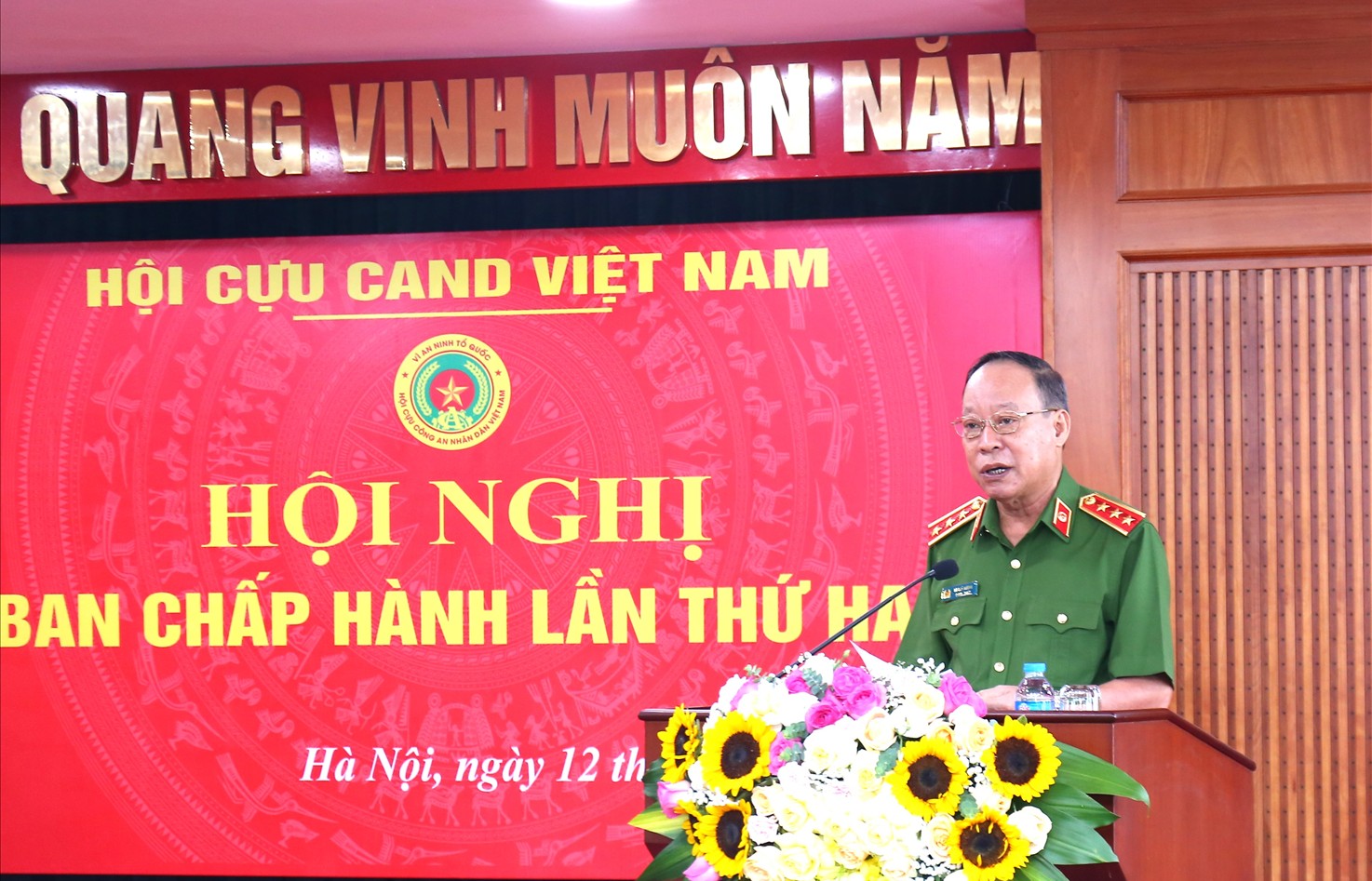 Hội Cựu Công an nhân dân đóng góp tích cực với nhiệm vụ bảo đảm an ninh, trật tự trong tình hình mới