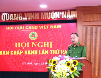 Hội Cựu Công an nhân dân đóng góp tích cực với nhiệm vụ bảo đảm an ninh, trật tự trong tình hình mới