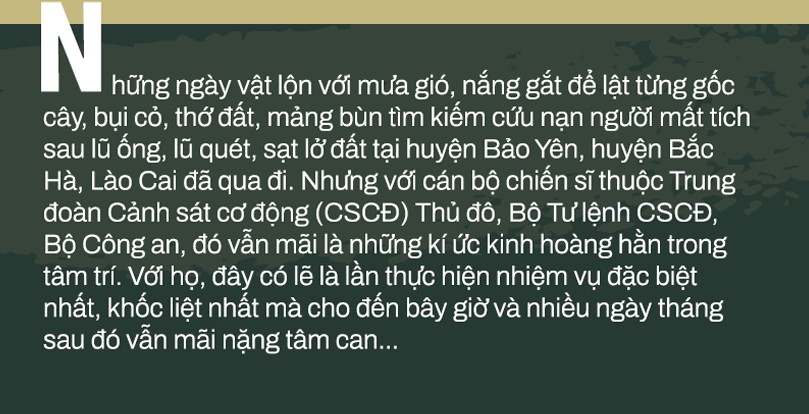 Nặng tình quân dân nơi cơn lũ đi qua