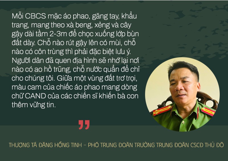 Nặng tình quân dân nơi cơn lũ đi qua