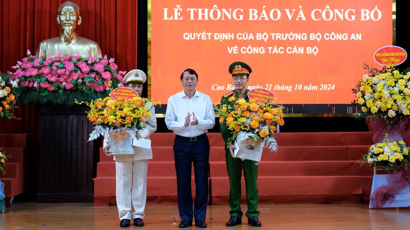 Điều động, bổ nhiệm Đại tá, Trưởng phòng giữ chức Phó Giám đốc Công an tỉnh- Ảnh 3.