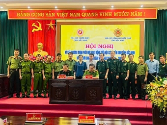 Bắc Ninh: Hội Cựu CAND và Hội Cựu Chiến binh tỉnh ký kết chương trình phối hợp hoạt động