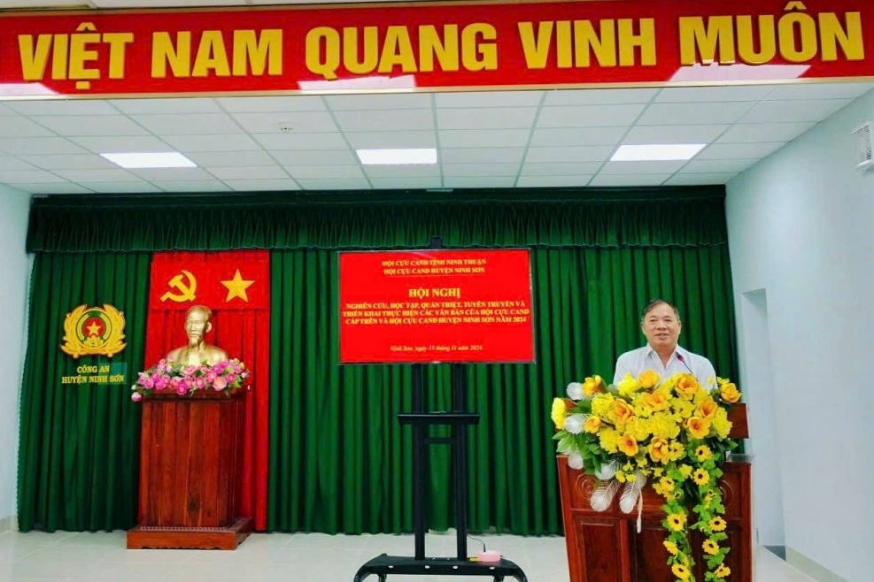 Ninh Thuận: Tập huấn, quán triệt, triển khai Điều lệ Hội Cựu Công an nhân dân Việt Nam