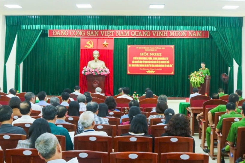 Nam Định: Sơ kết phong trào "Toàn dân bảo vệ an ninh Tổ quốc" và mô hình "Cựu CAND vì bình yên cuộc sống"