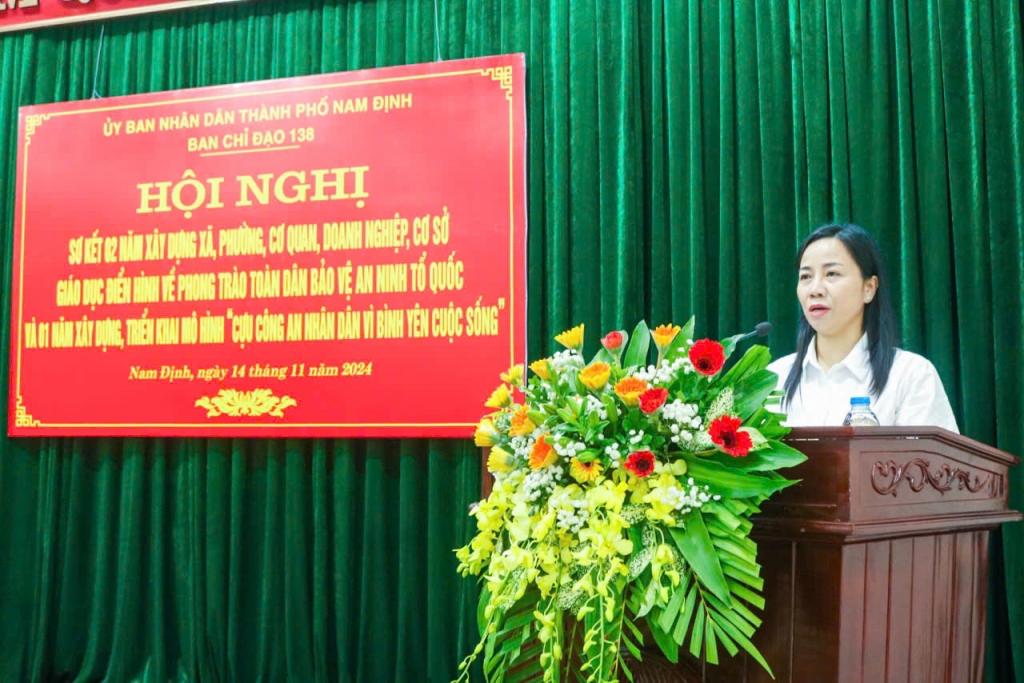 Nam Định: Sơ kết phong trào 