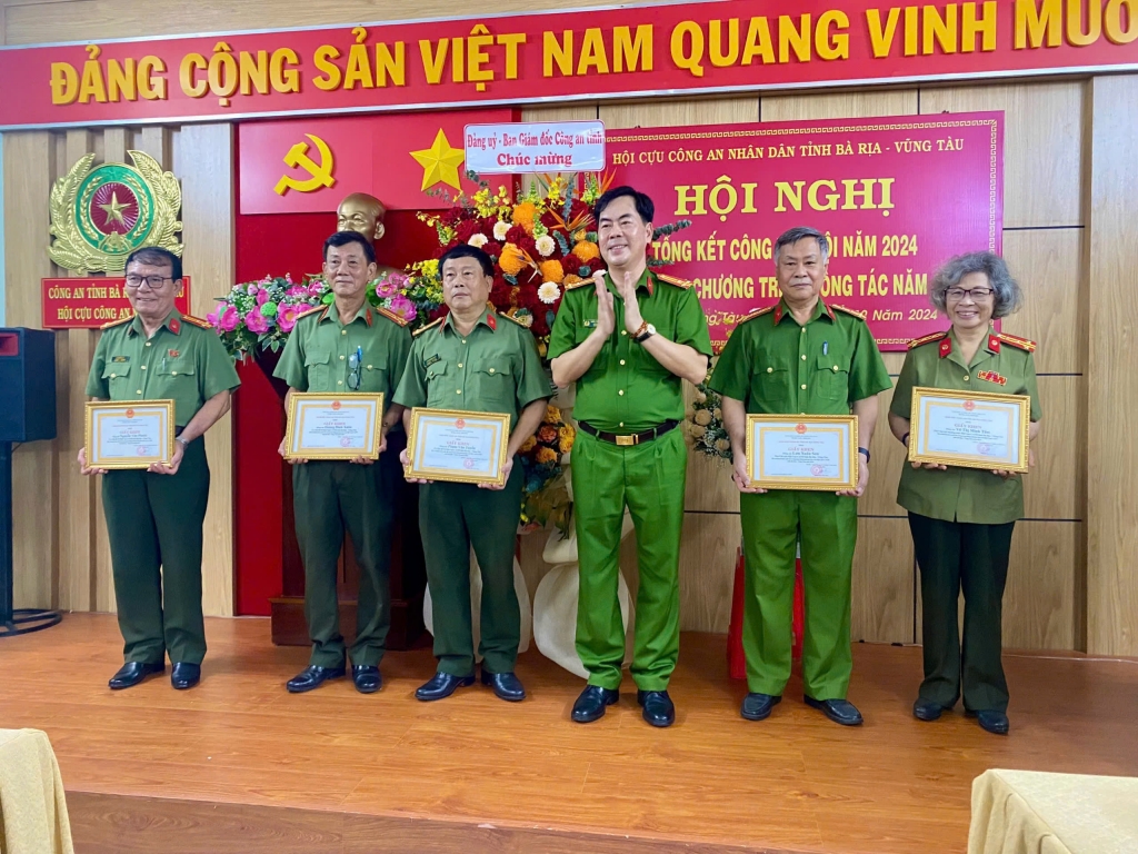 Bà Rịa - Vũng Tàu: Hội Cựu CAND tỉnh triển khai các hoạt động xã hội và xây dựng lực lượng công an