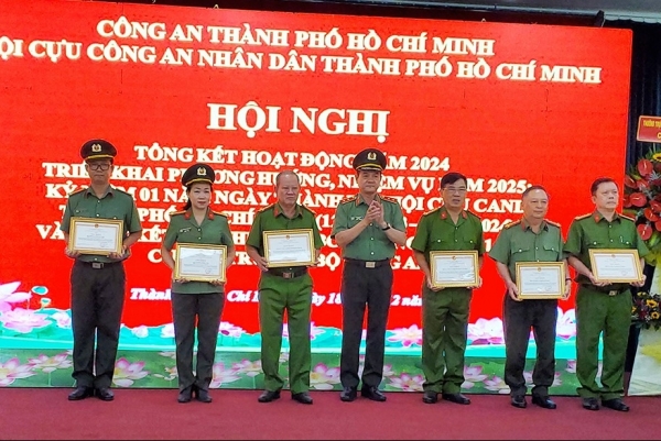 Hội Cựu CAND TP.HCM tham gia giữ gìn ANTT ở địa phương