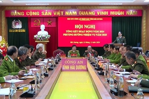 Hội Cựu CAND tỉnh Hải Dương tổng kết công tác năm 2024 và triển khai nhiệm vụ năm 2025