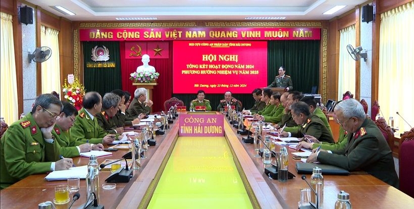 Hội Cựu CAND tỉnh Hải Dương tổng kết công tác năm 2024 và triển khai nhiệm vụ năm 2025