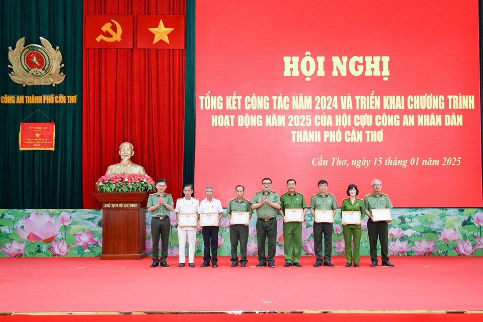 Hội Cựu CAND TP Cần Thơ tổng kết công tác năm 2024, triển khai hoạt động năm 2025