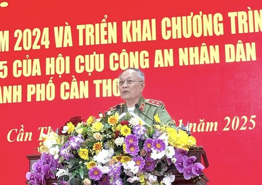 Hội Cựu CAND TP Cần Thơ tổng kết công tác năm 2024, triển khai hoạt động năm 2025