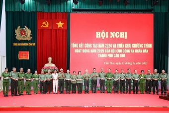 Hội Cựu CAND TP Cần Thơ tổng kết công tác năm 2024, triển khai hoạt động năm 2025