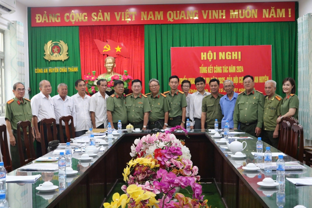 Kiên Giang: Hội Cựu CAND huyện Châu Thành tổng kết công tác năm 2024