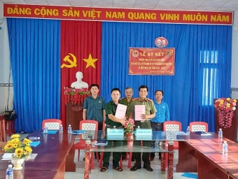 Trà Vinh: Hai Chi hội Cựu CAND ký kết chương trình phối hợp với Hội Cựu Chiến binh cùng cấp