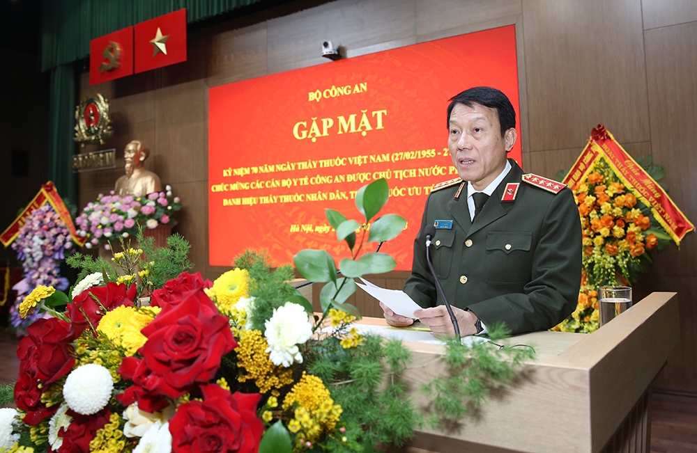 Bộ Công an tổ chức gặp mặt kỷ niệm 70 năm Ngày Thầy thuốc Việt Nam