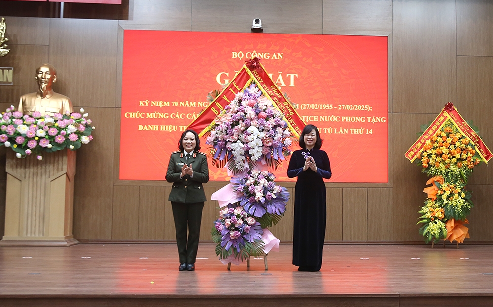 Bộ Công an tổ chức gặp mặt kỷ niệm 70 năm Ngày Thầy thuốc Việt Nam