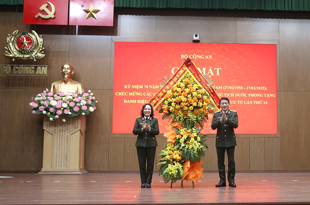 Bộ Công an tổ chức gặp mặt kỷ niệm 70 năm Ngày Thầy thuốc Việt Nam