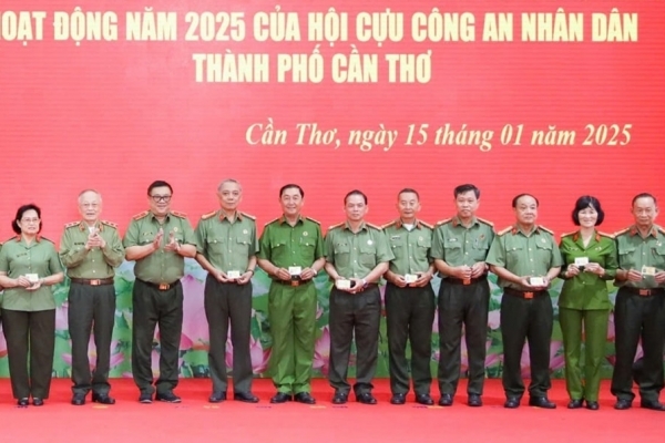 Hội Cựu CAND TP Cần Thơ với công tác phát triển hội viên