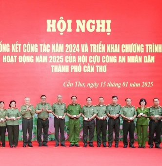 Hội Cựu CAND TP Cần Thơ với công tác phát triển hội viên