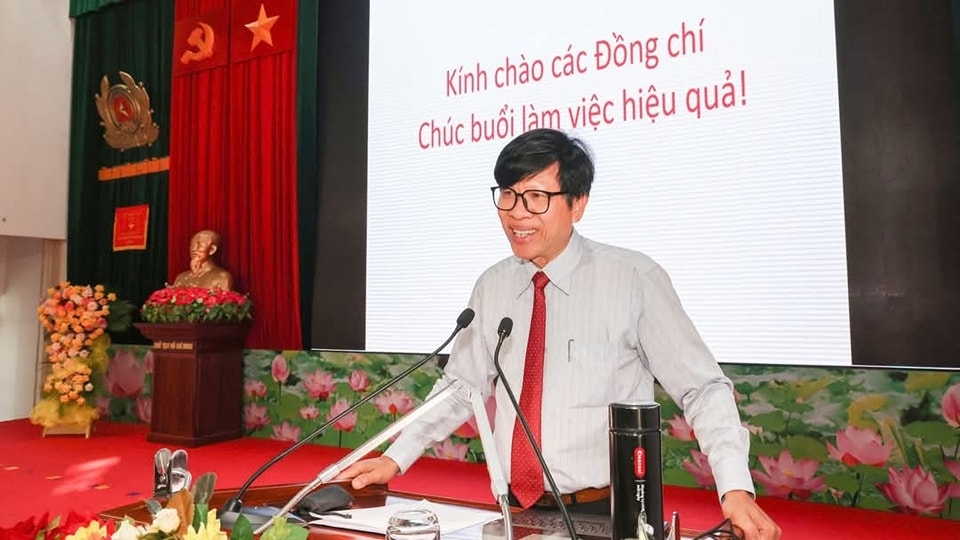 Hội Cựu CAND TP Cần Thơ tham gia sinh hoạt chuyên đề chính trị, tư tưởng