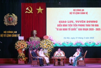 Đòn bẩy để CBCS Cảnh vệ hoàn thành xuất sắc mọi nhiệm vụ