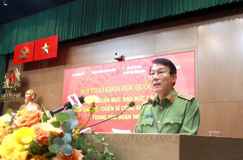 CBCS Công an chuẩn mực đạo đức cách mạng sẽ được nhân dân tin yêu, chính quyền tin cậy -0