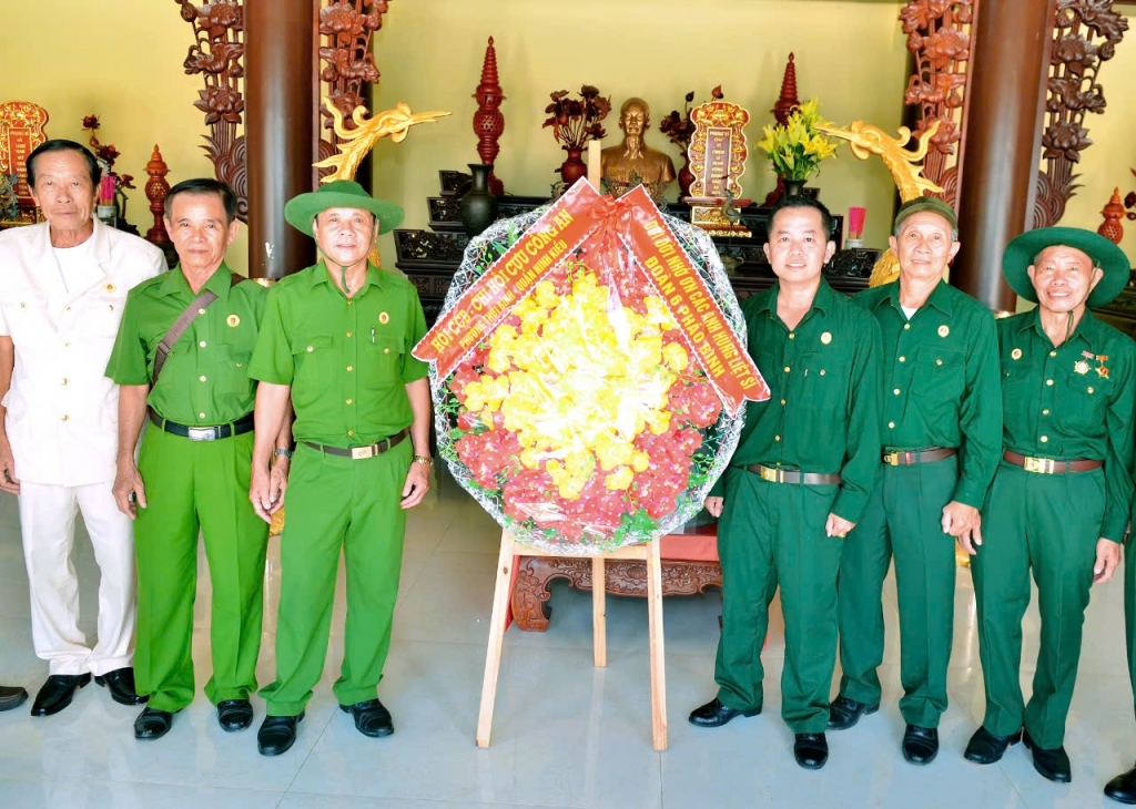 Cần Thơ: Chi hội Cựu CAND phường Thới Bình tổ chức hành quân về nguồn