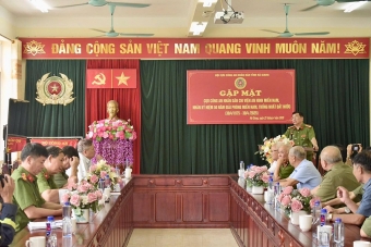 Hội Cựu CAND tỉnh Hà Giang gặp mặt hội viên tham gia chiến đấu tại chiến trường Miền Nam