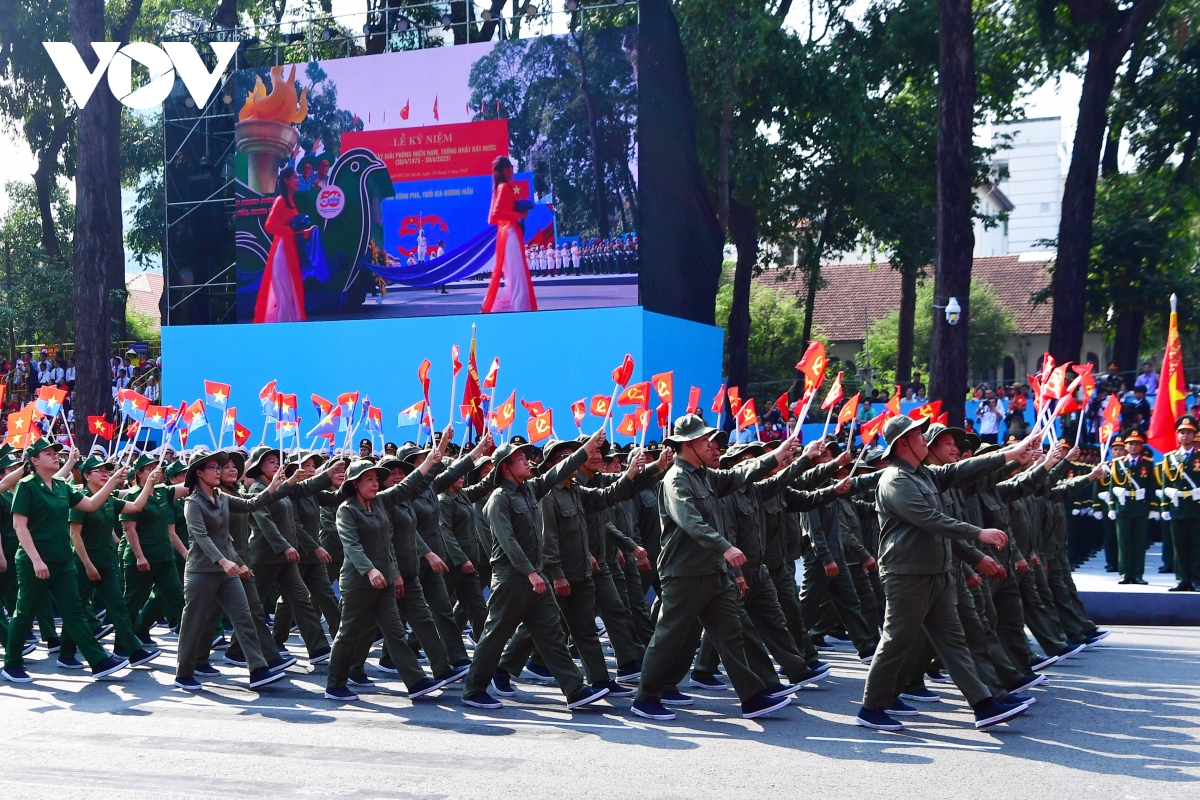 khoi dieu hanh dac biet lan dau xuat hien o le ky niem 50 nam ngay giai phong mien nam hinh anh 10