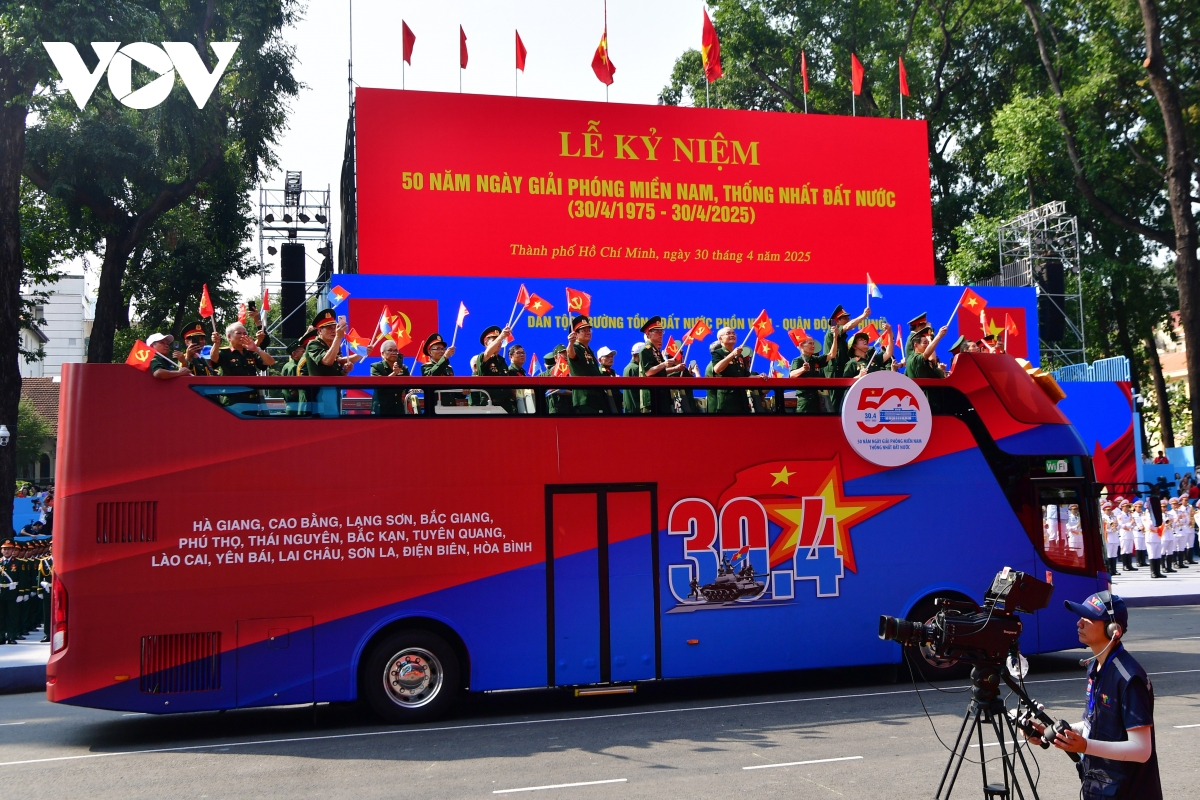 khoi dieu hanh dac biet lan dau xuat hien o le ky niem 50 nam ngay giai phong mien nam hinh anh 3