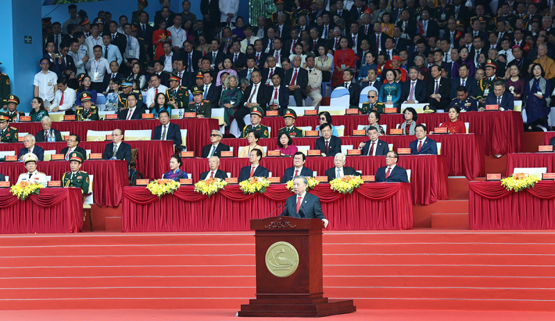 Tổ chức trọng thể Lễ kỷ niệm 50 năm Ngày Giải phóng miền Nam, thống nhất đất nước -0