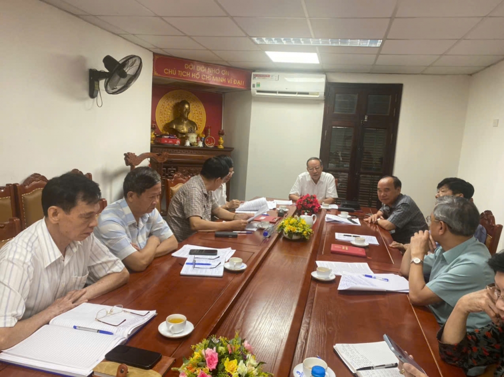 Thường trực Hội Cựu CAND Việt Nam sơ kết công tác tháng 4/2025