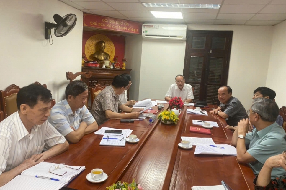 Thường trực Hội Cựu CAND Việt Nam sơ kết công tác tháng 4/2025
