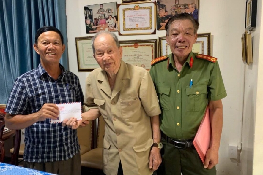 TP.HCM: Hoạt động ý nghĩa của Hội Cựu CAND quận Bình Thạnh nhân kỷ niệm 30 tháng 4 năm 1975