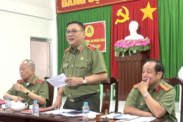 Hội Cựu CAND TP Cần Thơ sơ kết hoạt động tháng 4/2025