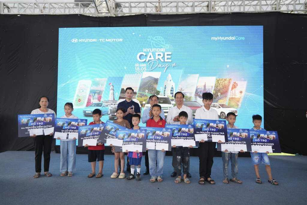 Hyundai Care Day 2025 khởi động tại Bắc Giang, lan tỏa tinh thần nhân văn