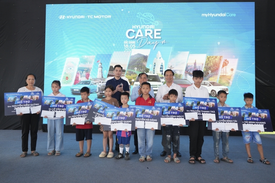 Hyundai Care Day 2025 khởi động tại Bắc Giang, lan tỏa tinh thần nhân văn