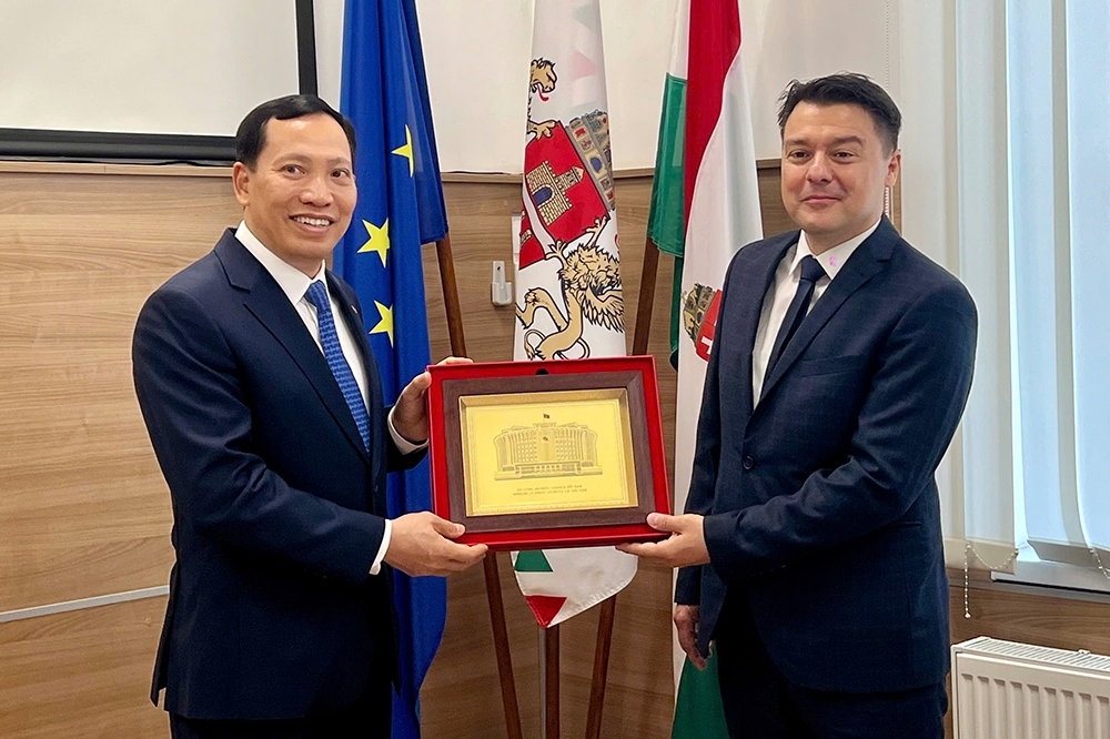 Thắt chặt quan hệ hợp tác giữa Bộ Công an Việt Nam và Bộ Nội vụ Hungary