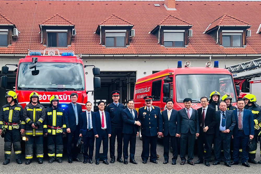 Thắt chặt quan hệ hợp tác giữa Bộ Công an Việt Nam và Bộ Nội vụ Hungary