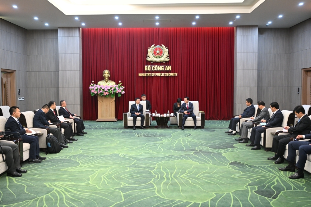 Tiếp tục đưa hợp tác phòng, chống tội phạm Việt Nam - Trung Quốc lên tầm cao mới
