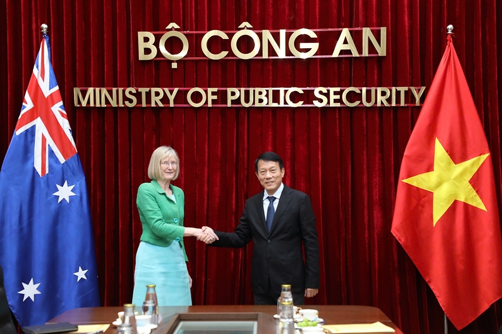 Việt Nam - Australia thúc đẩy hợp tác an ninh và thực thi pháp luật