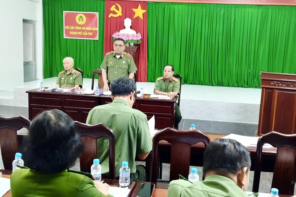 Hội Cựu CAND TP Cần Thơ sơ kết hoạt động 6 tháng đầu năm 2025