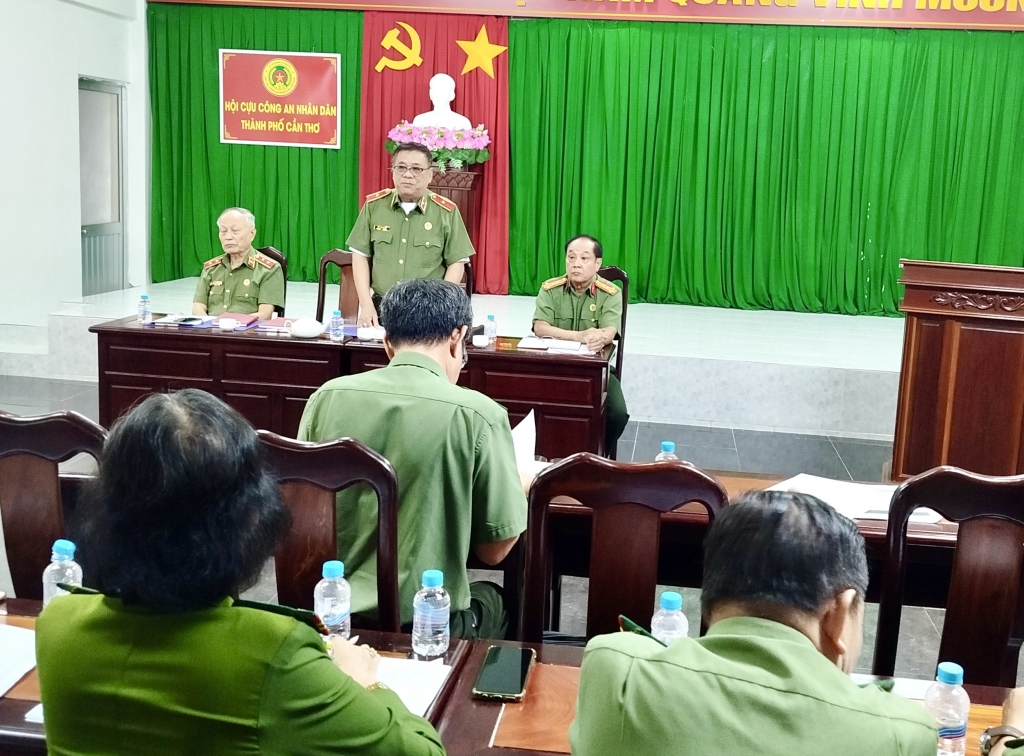 Hội Cựu CAND TP Cần Thơ sơ kết hoạt động 6 tháng đầu năm 2025