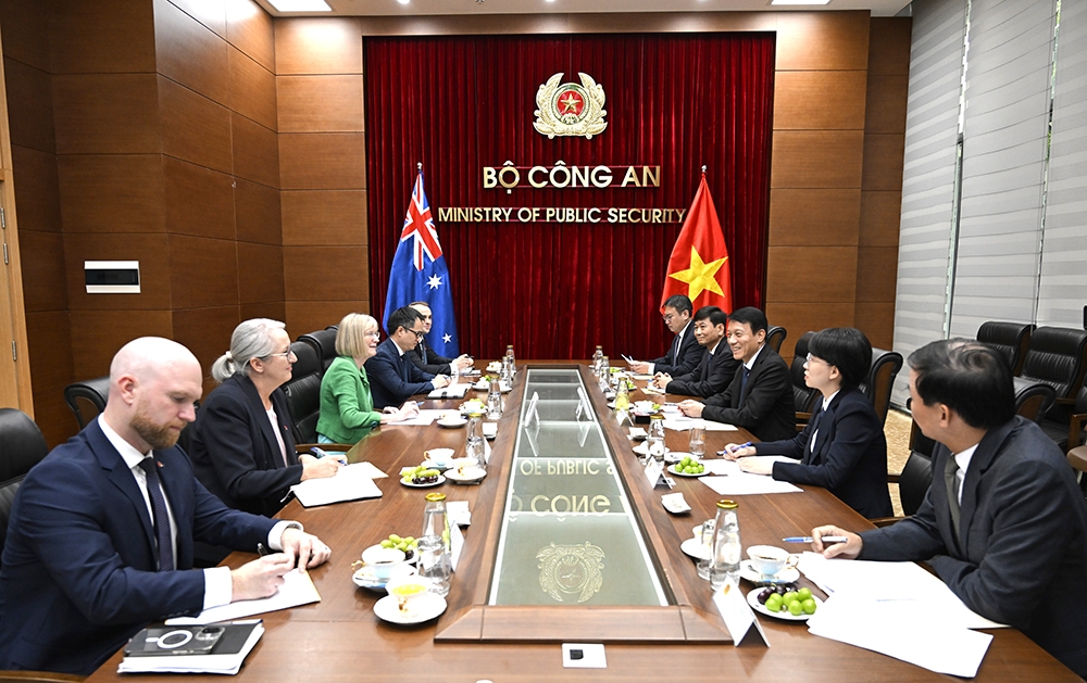 Việt Nam - Australia thúc đẩy hợp tác an ninh và thực thi pháp luật