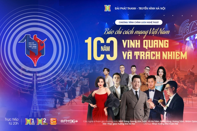 Tái hiện 100 năm báo chí Cách mạng Việt Nam trên sân khấu Thủ đô