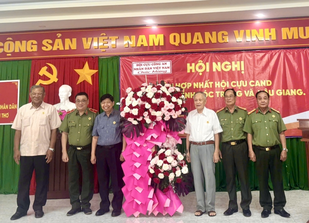 Sắp xếp tổ chức Hội Cựu CAND TP Cần Thơ, tỉnh Sóc Trăng và Hậu Giang sau sáp nhập