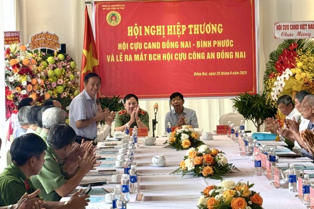 Hiệp thương ra mắt Ban Chấp hành Hội Cựu CAND tỉnh Đồng Nai giai đoạn mới