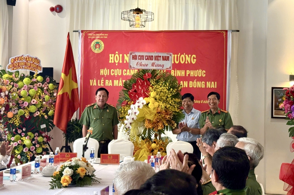 Hiệp thương ra mắt Ban Chấp hành Hội Cựu CAND tỉnh Đồng Nai giai đoạn mới