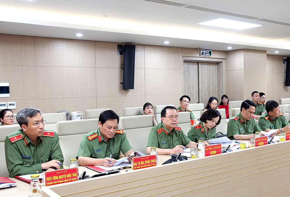 Tiếp tục nâng cao chất lượng công tác tham mưu trong CAND