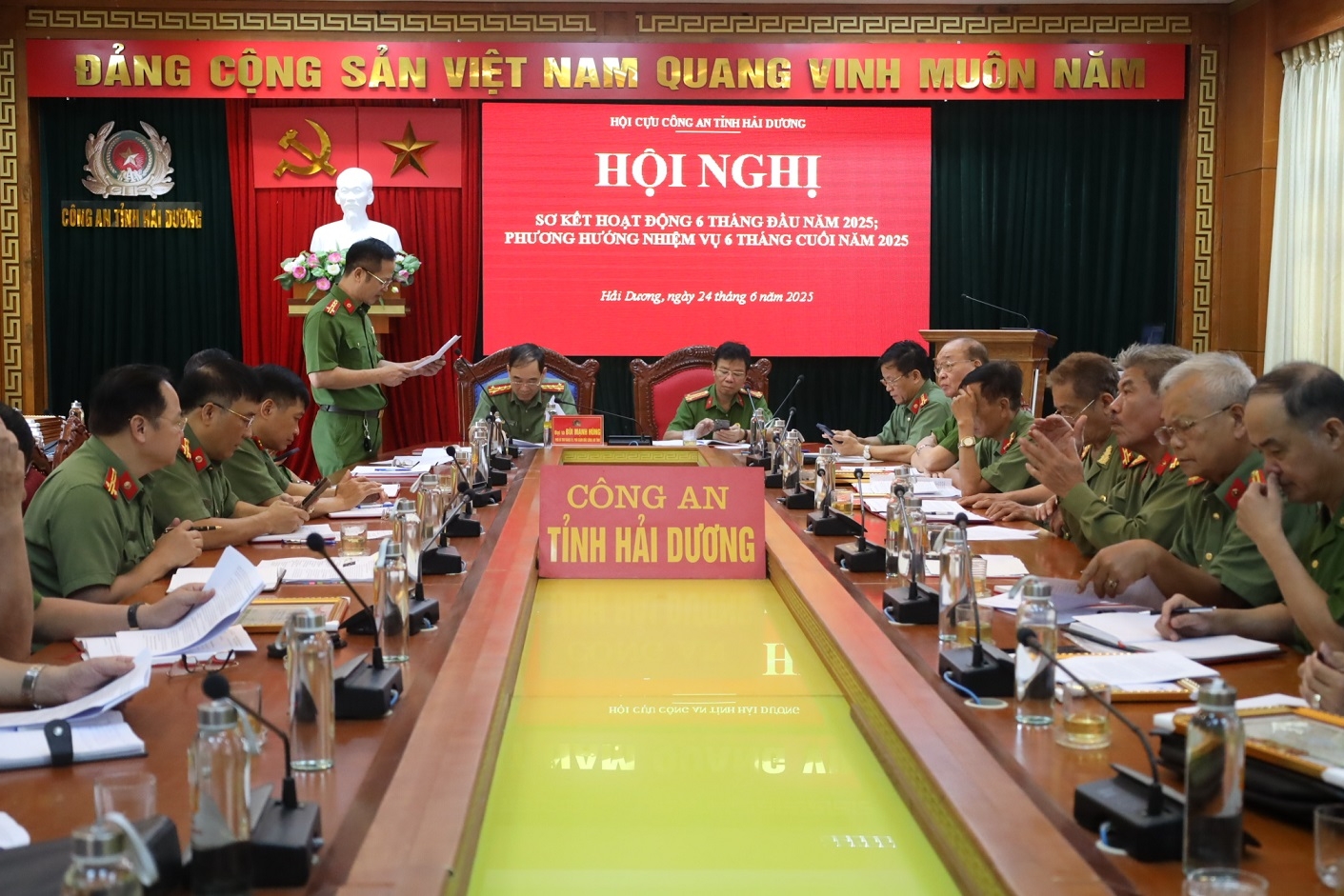Hội Cựu CAND tỉnh Hải Dương sơ kết hoạt động 6 tháng đầu năm 2025